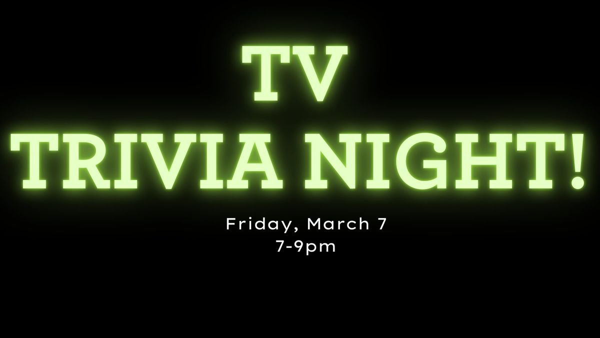 TV Trivia Night 