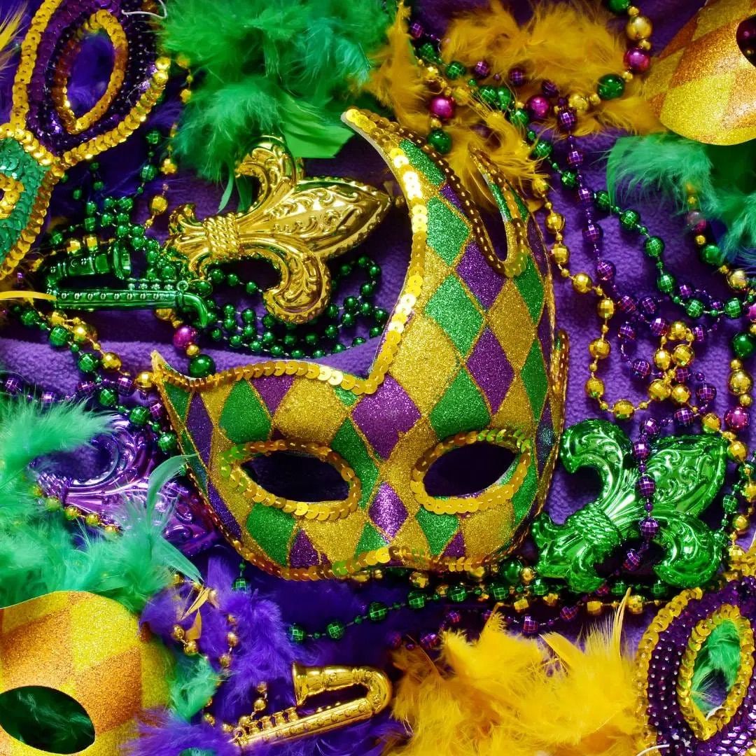 Hatcher\u2019s Mardi Gras Crystal Beach Party