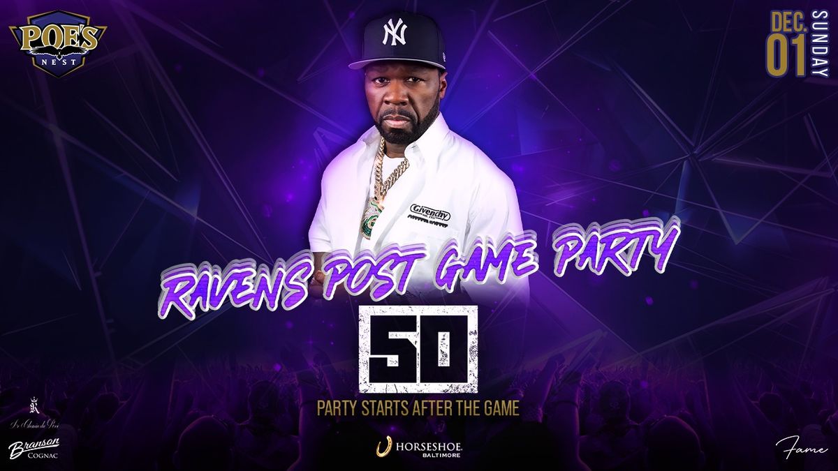 50 CENT at Ravens Post Game Party