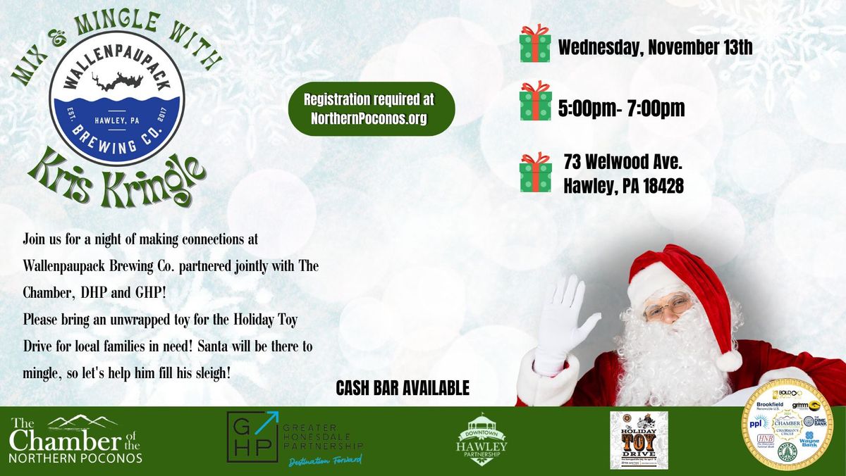 Mix & Mingle with Kris Kringle