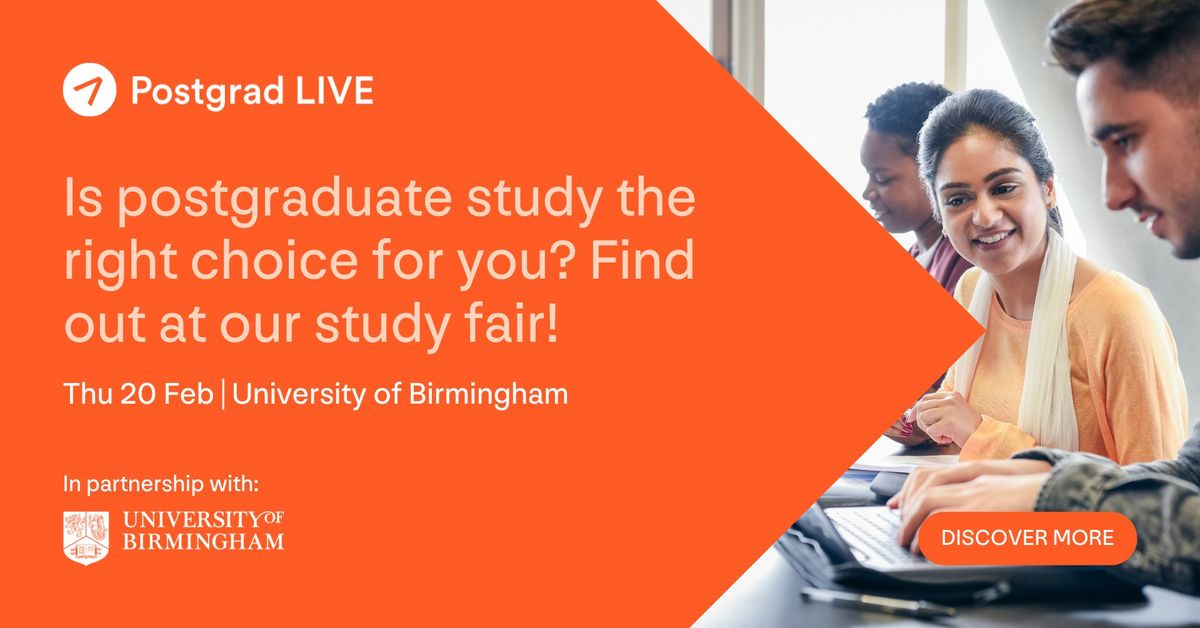 Postgrad LIVE Birmingham