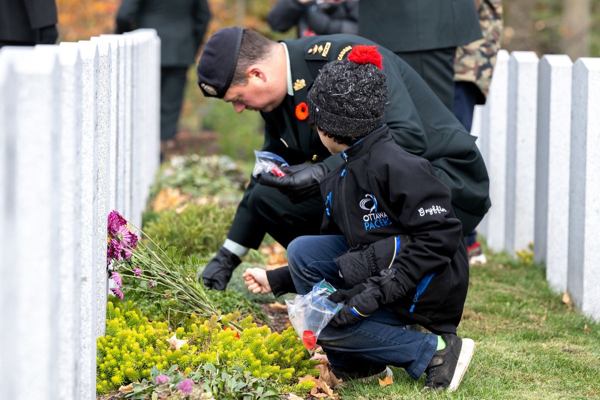 No Stone Left Alone at National Military Cemetery 2024