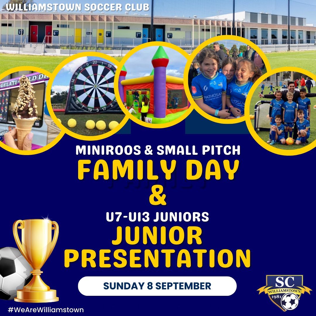 WSC Family Day & u7-u13 Junior Trophy Presentation ???