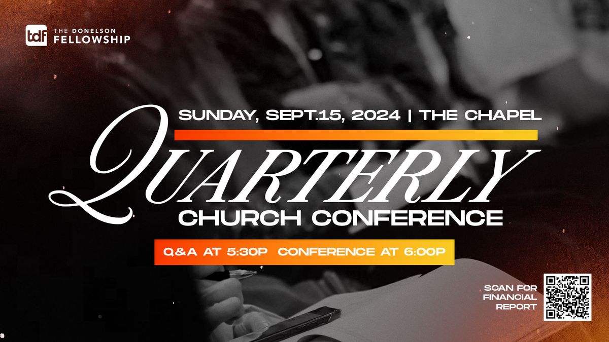 Quarterly Conference 