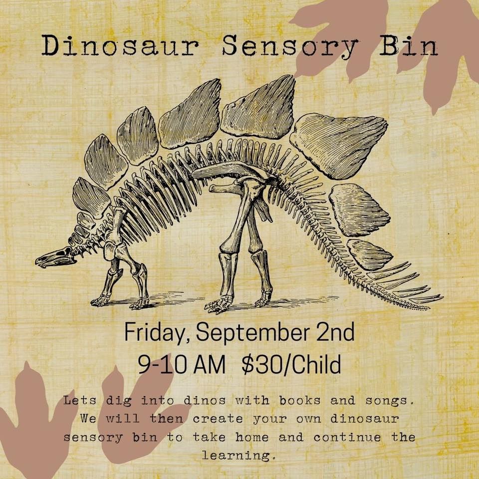 Dinosaur Sensory Bin