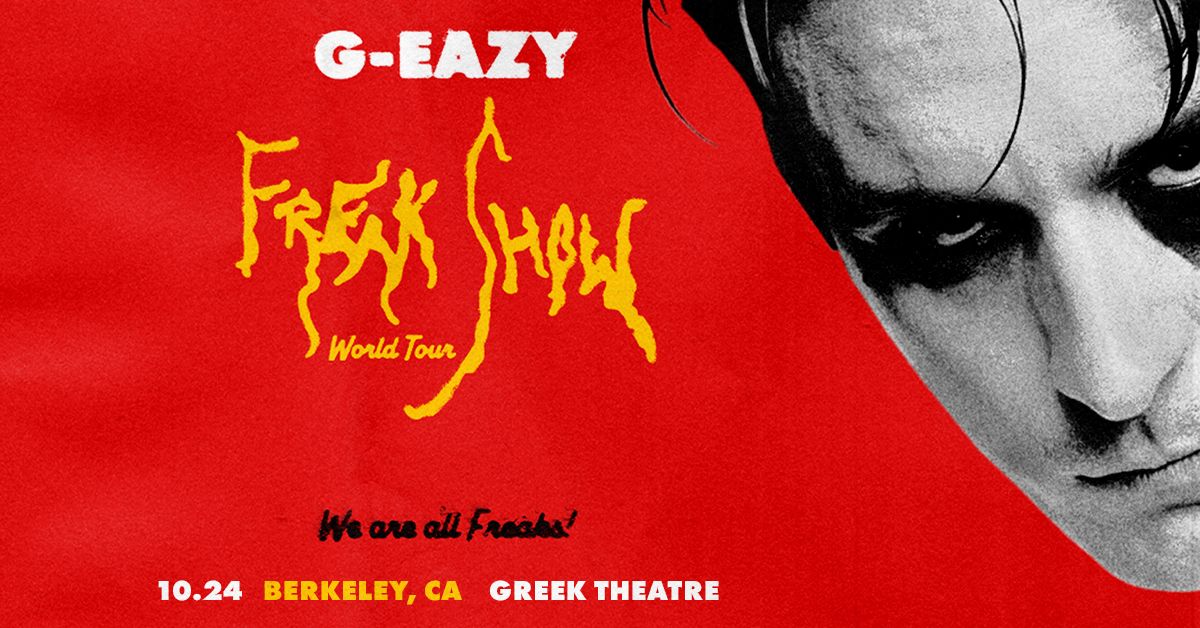 G-Eazy at Greek Theatre