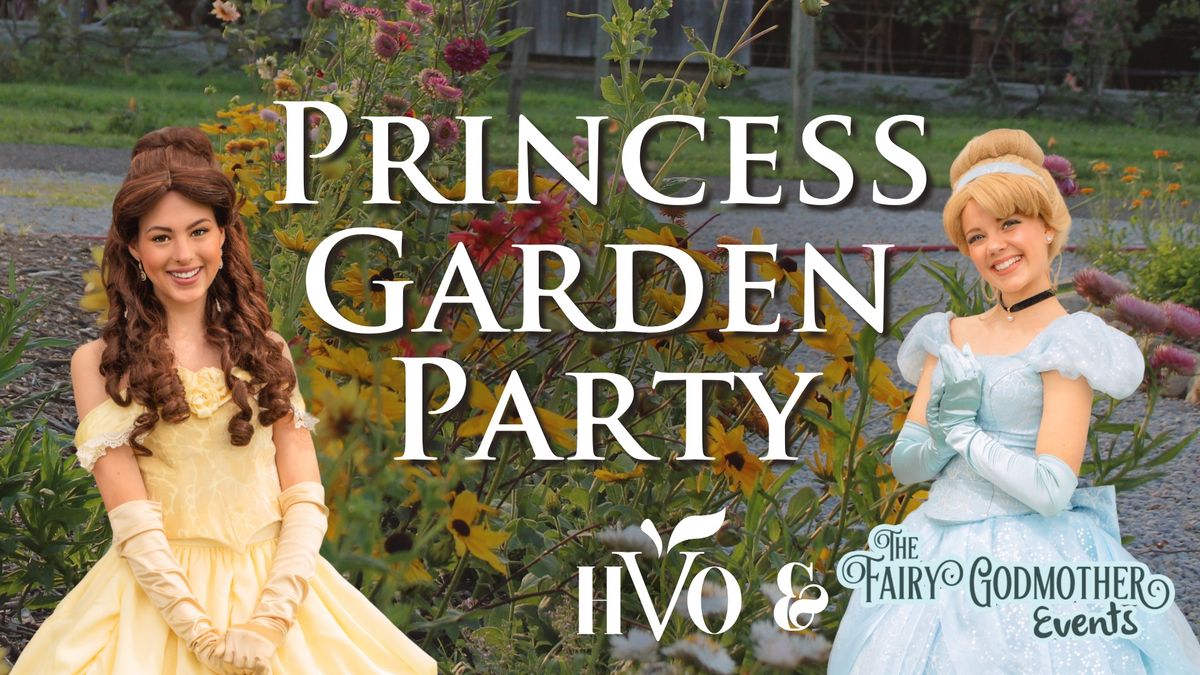 Princess Garden Party with Belle & Cinderella