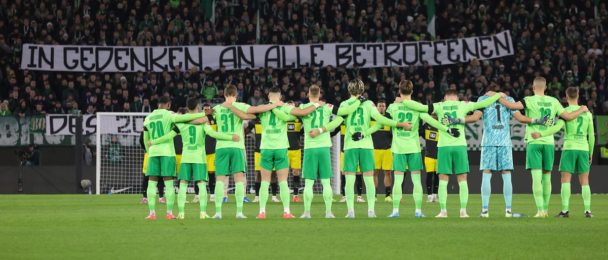 Borussia Monchengladbach vs VFL Wolfsburg at Borussia Park