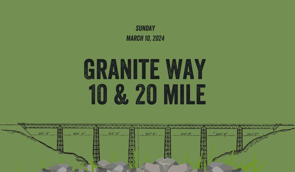 Granite Way 10 and 20 Mile Running Event 2024, Granite Way Cafe