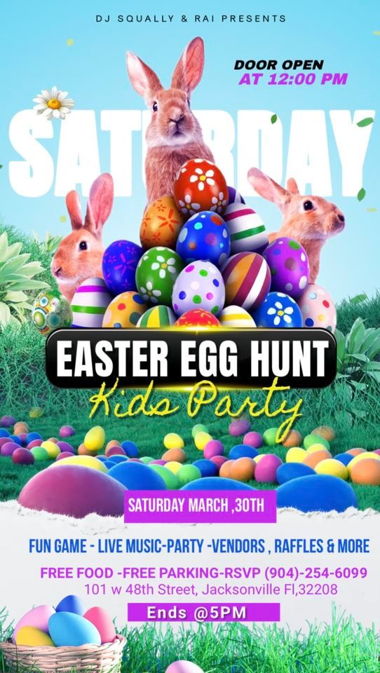 DJ Squally & Rai\u2019s Easter Egg Hunt Party. ?