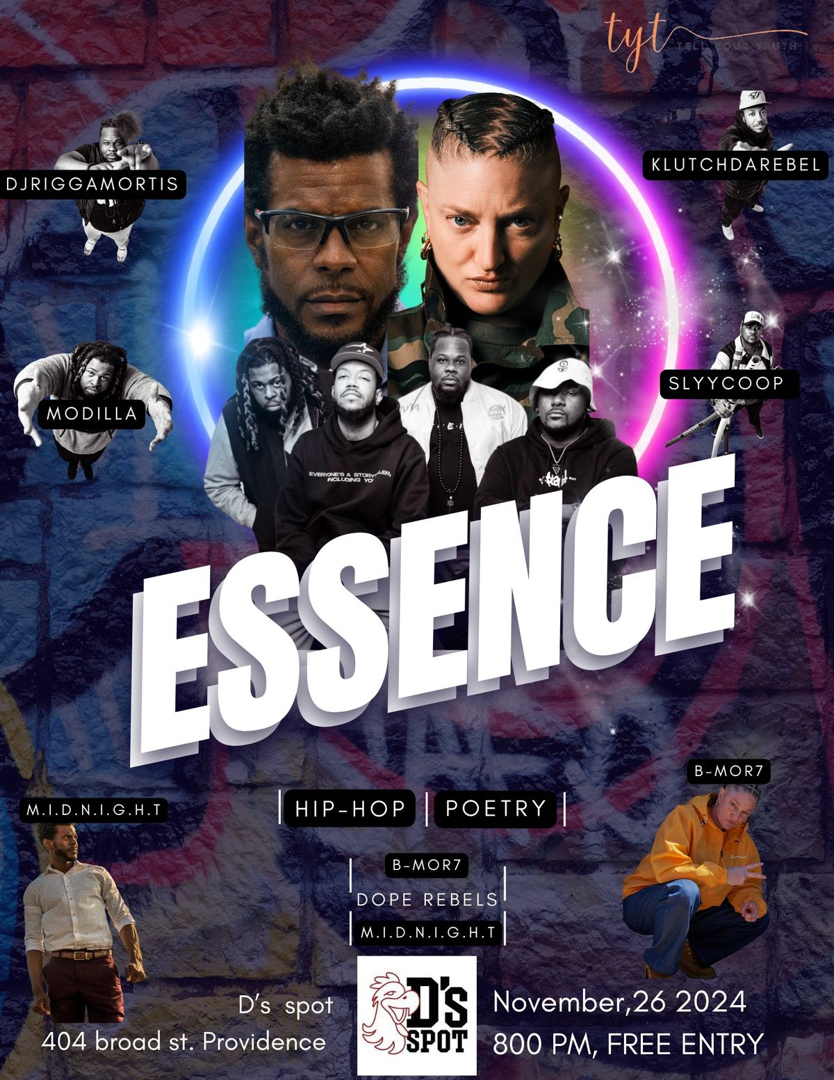  Essence \u2013 A Night of Hip-Hop & Spoken Word