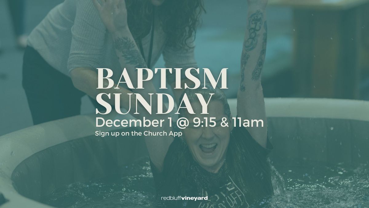 Baptism Sunday