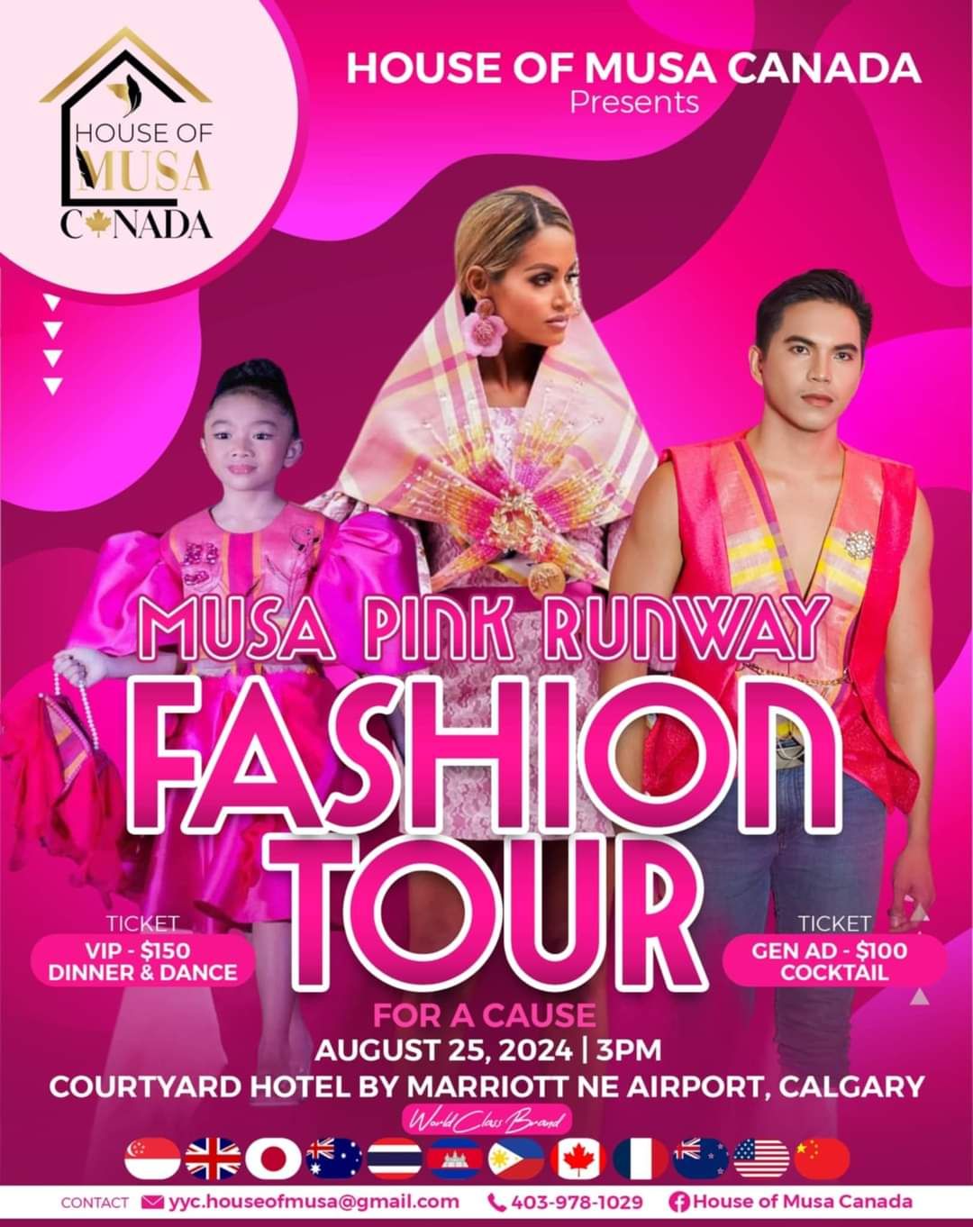 MUSA PINK RUNWAY Fashion Tour