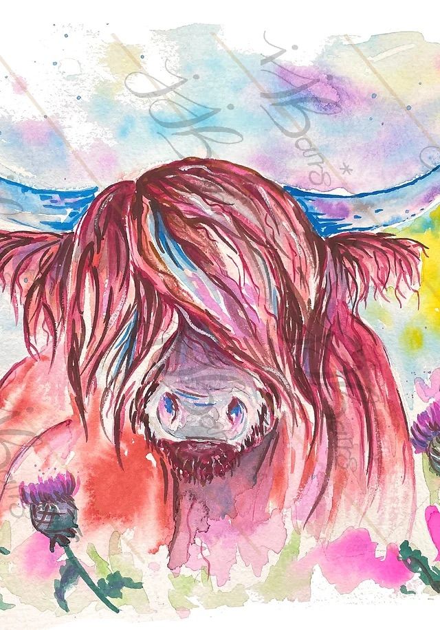 Highland cow Painting Event 