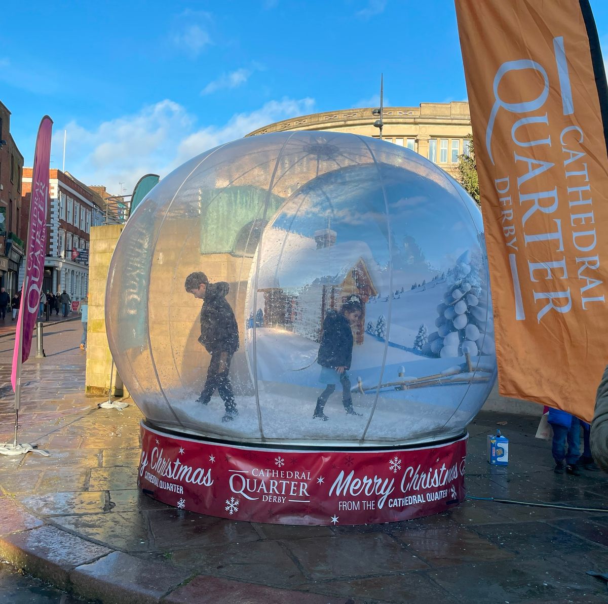 Giant Snow Globe