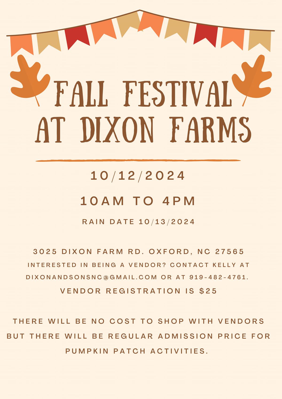 Dixon Farms Fall Fesrival 