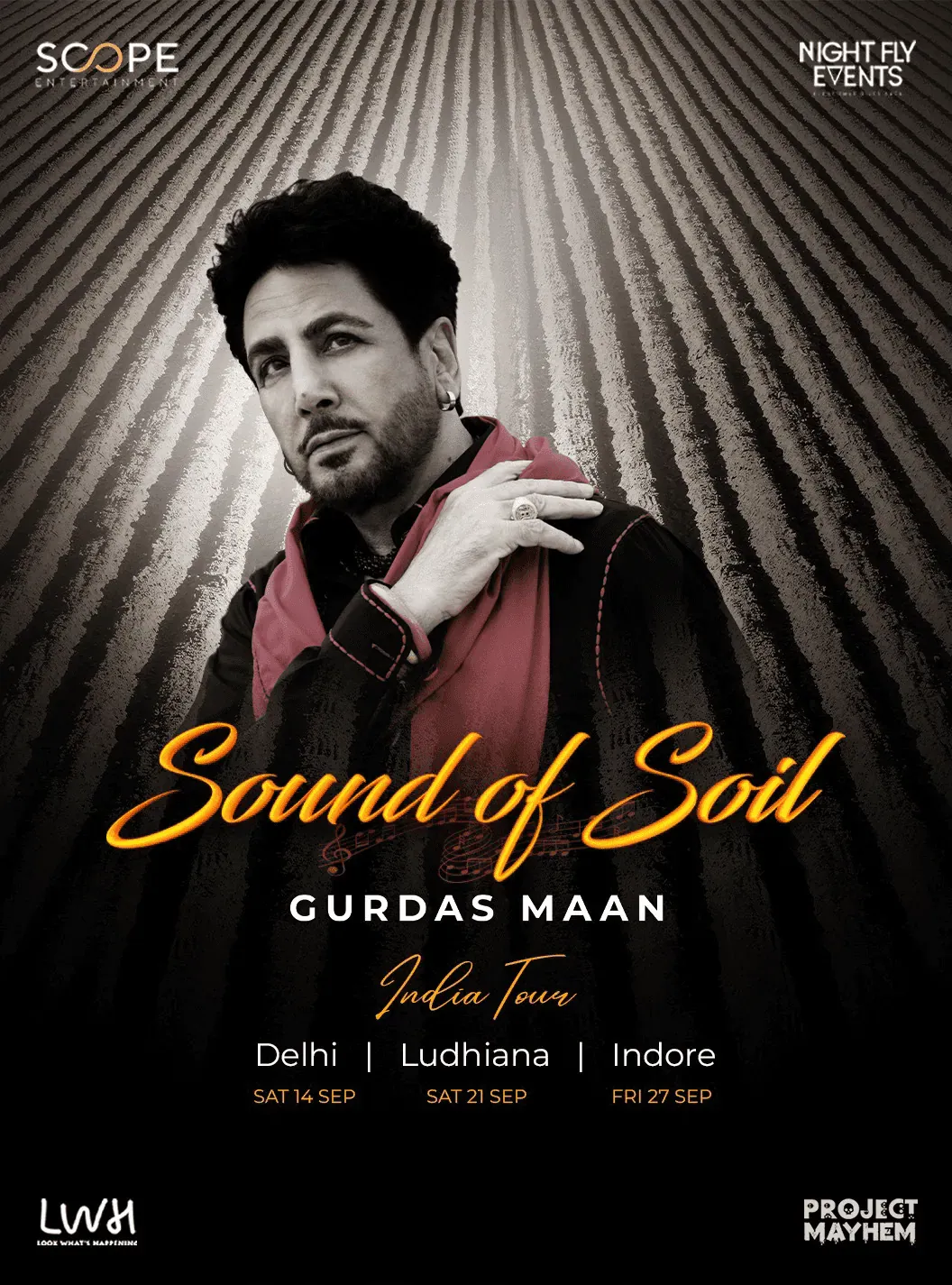 Gurdas Maan : Sound of Soil Tour Music event Tickets Indore -