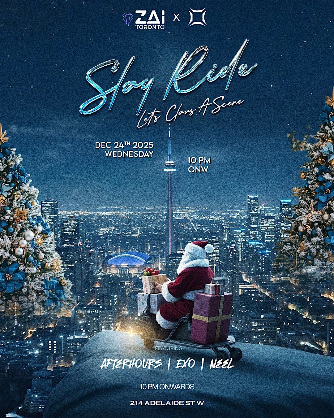 Slay Ride - Let's Claus A Scene | Xmas Eve