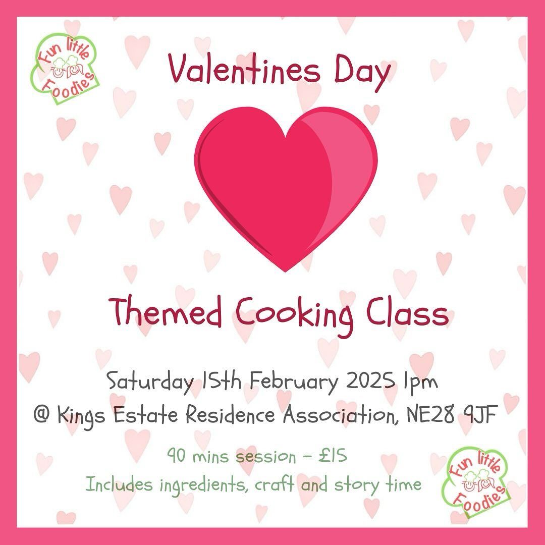 Valentines Themed Cooking Class 