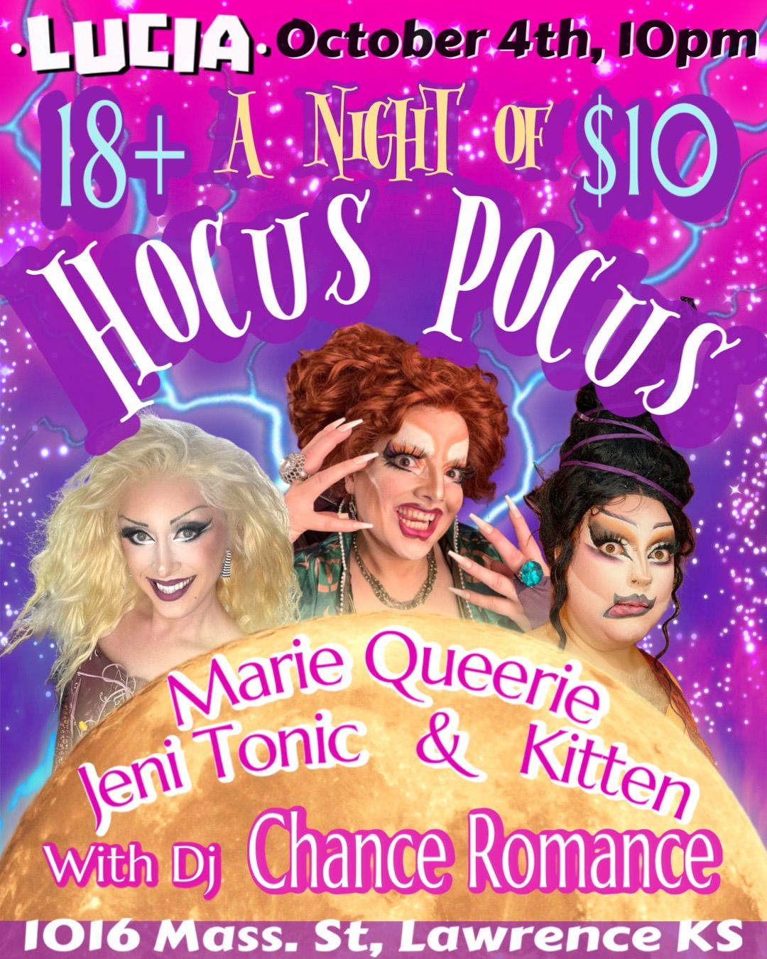 A Night of Hocus Pocus at Lucia 