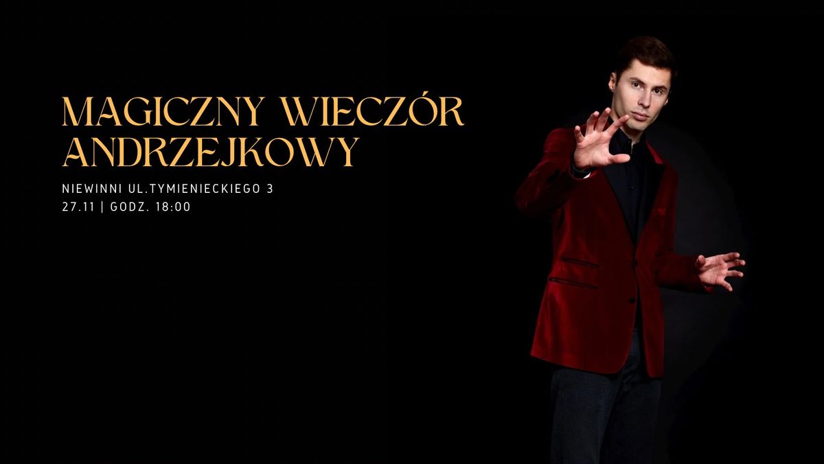 Magiczny Wiecz\u00f3r Andrzejkowy | 27.11 godz. 18:00 | 