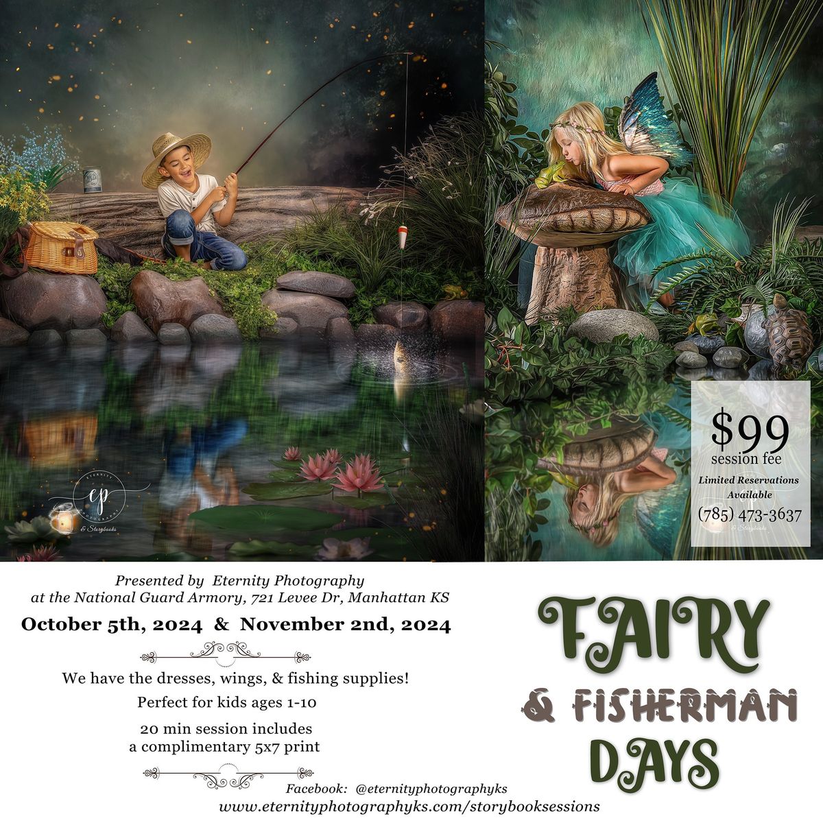 Fairies & Fisherman Portrait Experience! 