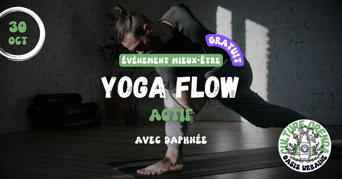 YOGA FLOW : Vinyasa actif