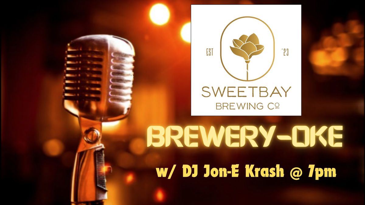 Karaoke Night at Sweetbay Brewing Co. 11\/30\/24 at 7pm!