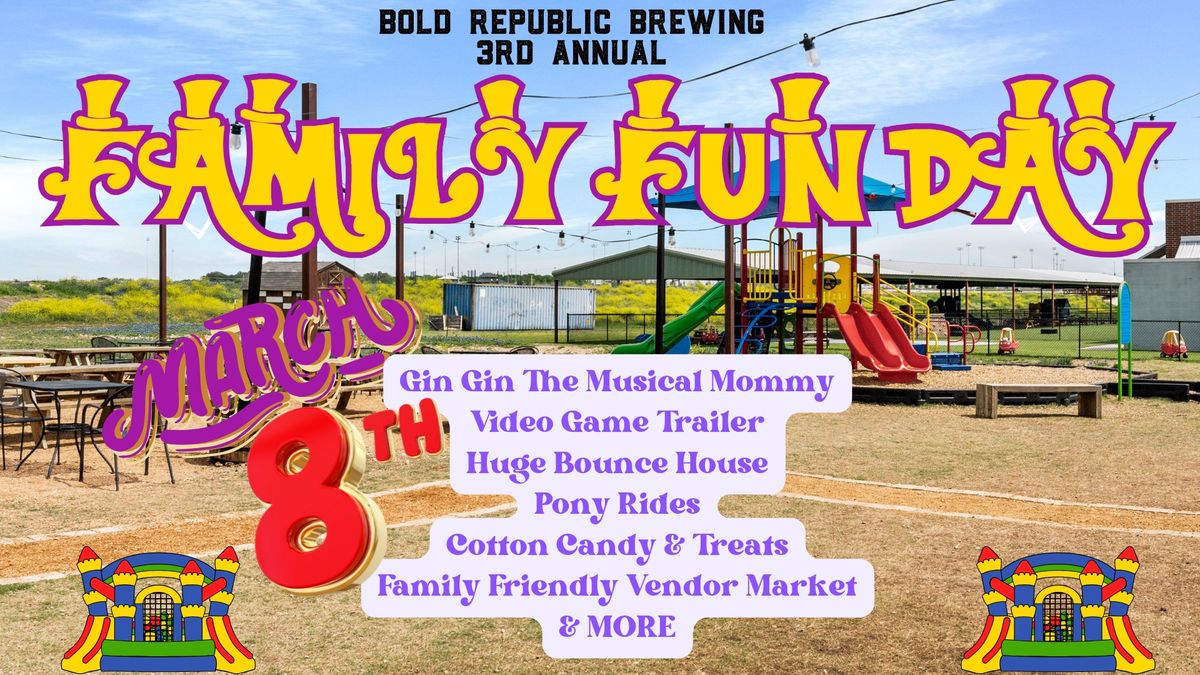 3rd Annual Family Fun Day at BRBC!!