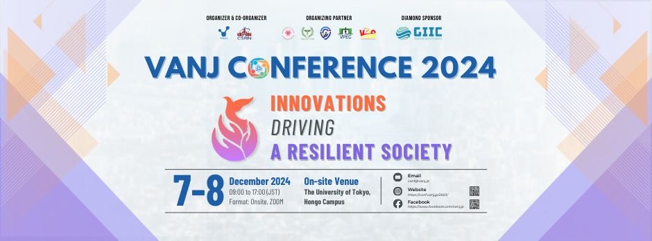 VANJ CONFERENCE 2024: Innovations Driving a Resilient Society