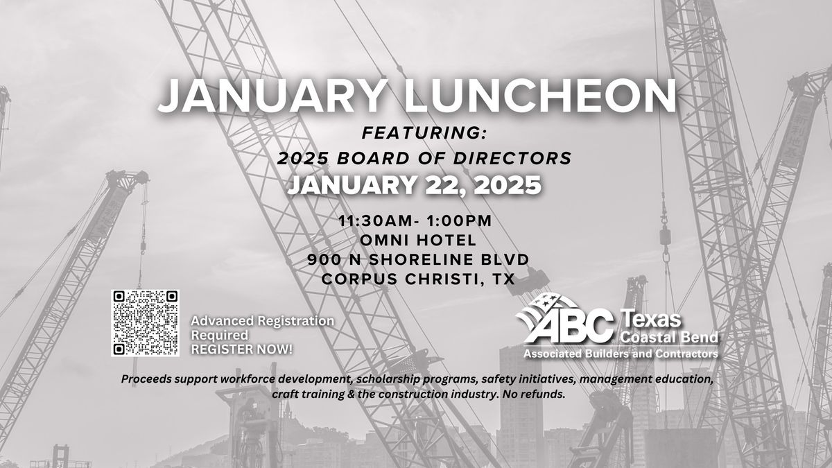 2025 January Member Luncheon