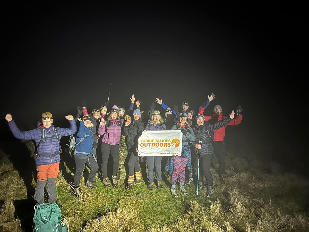 November Sunset and Moonlit Special Walk - Boltby Woods - 9 miles\/14km