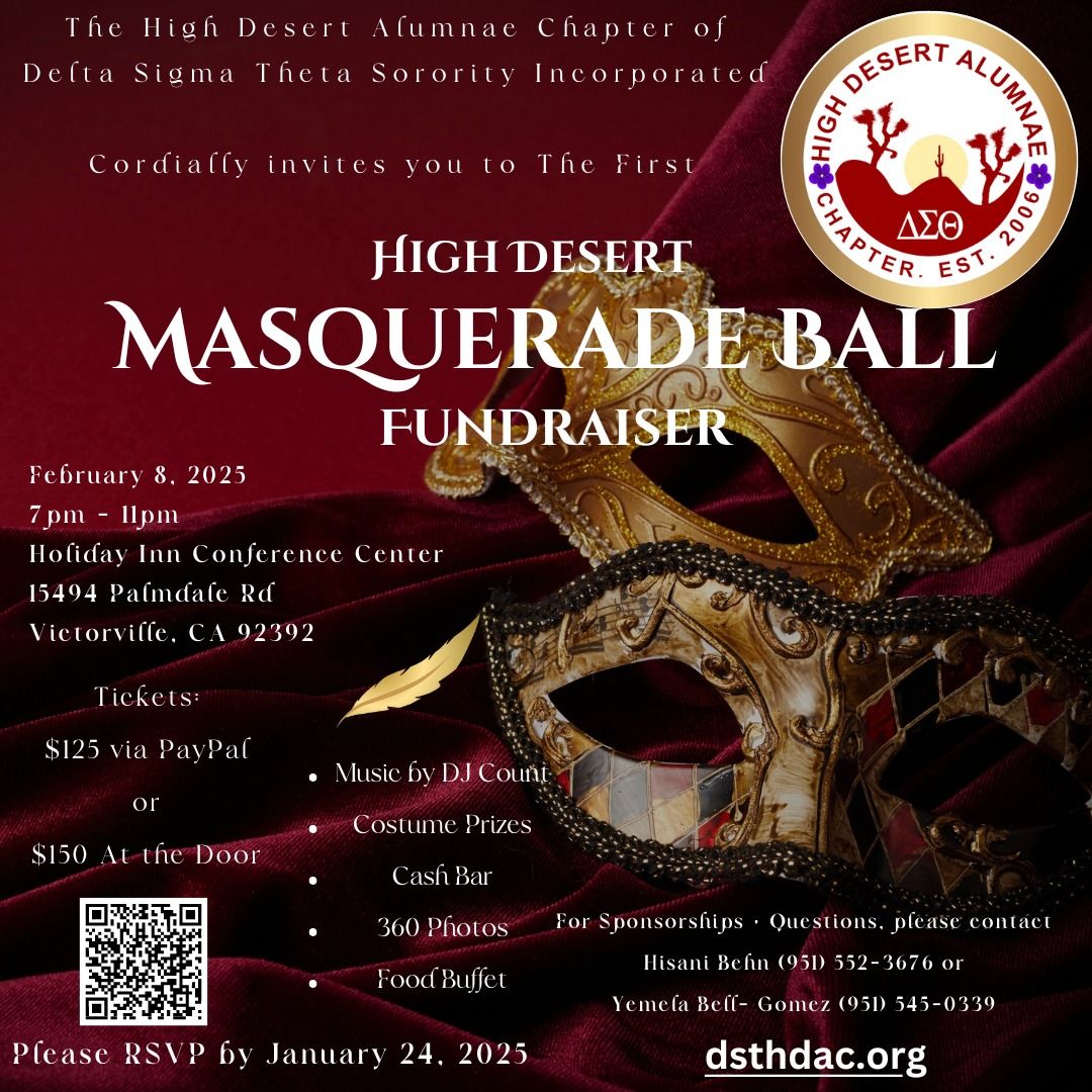 HDAC Masquerade Fundraiser Ball