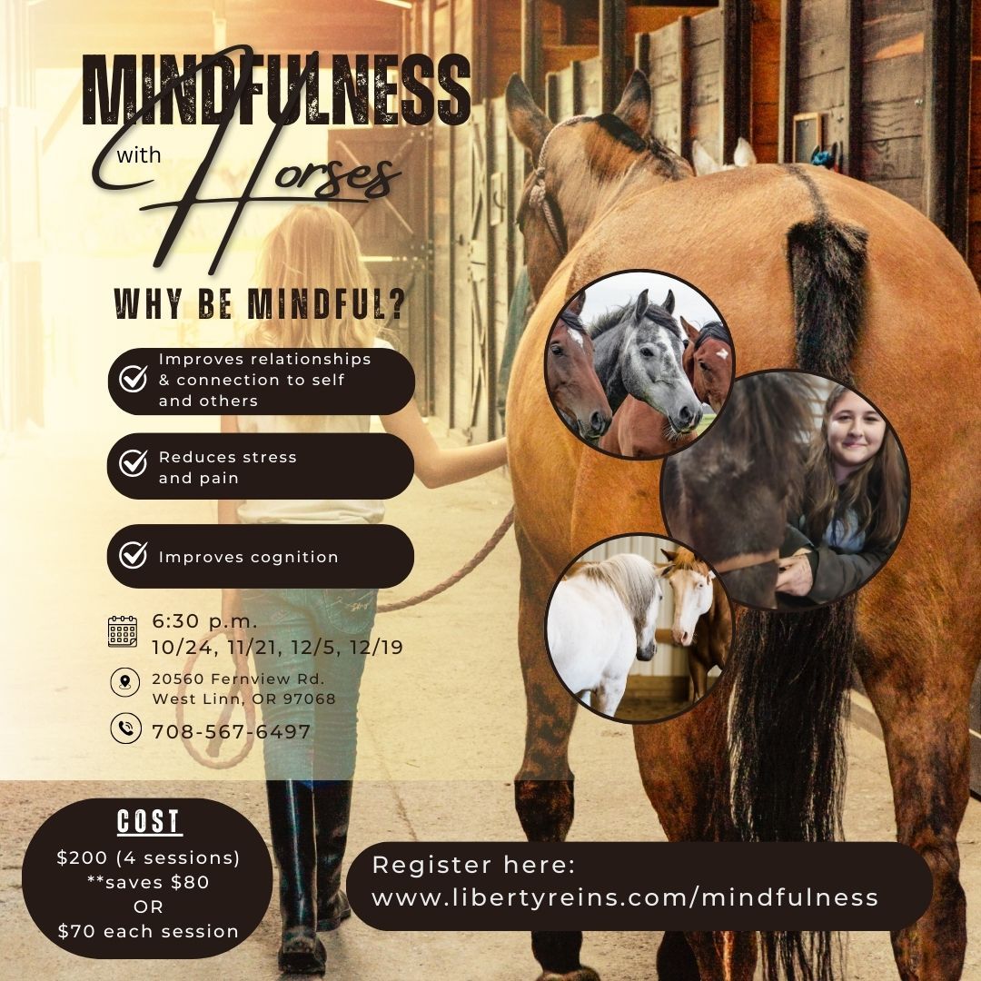 MINDFULNESS WITH HORSES!