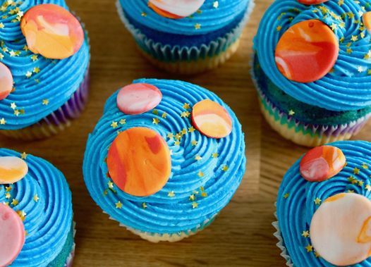 Out of this World Cupcakes Class (Ages 2-8 w\/ Caregiver)