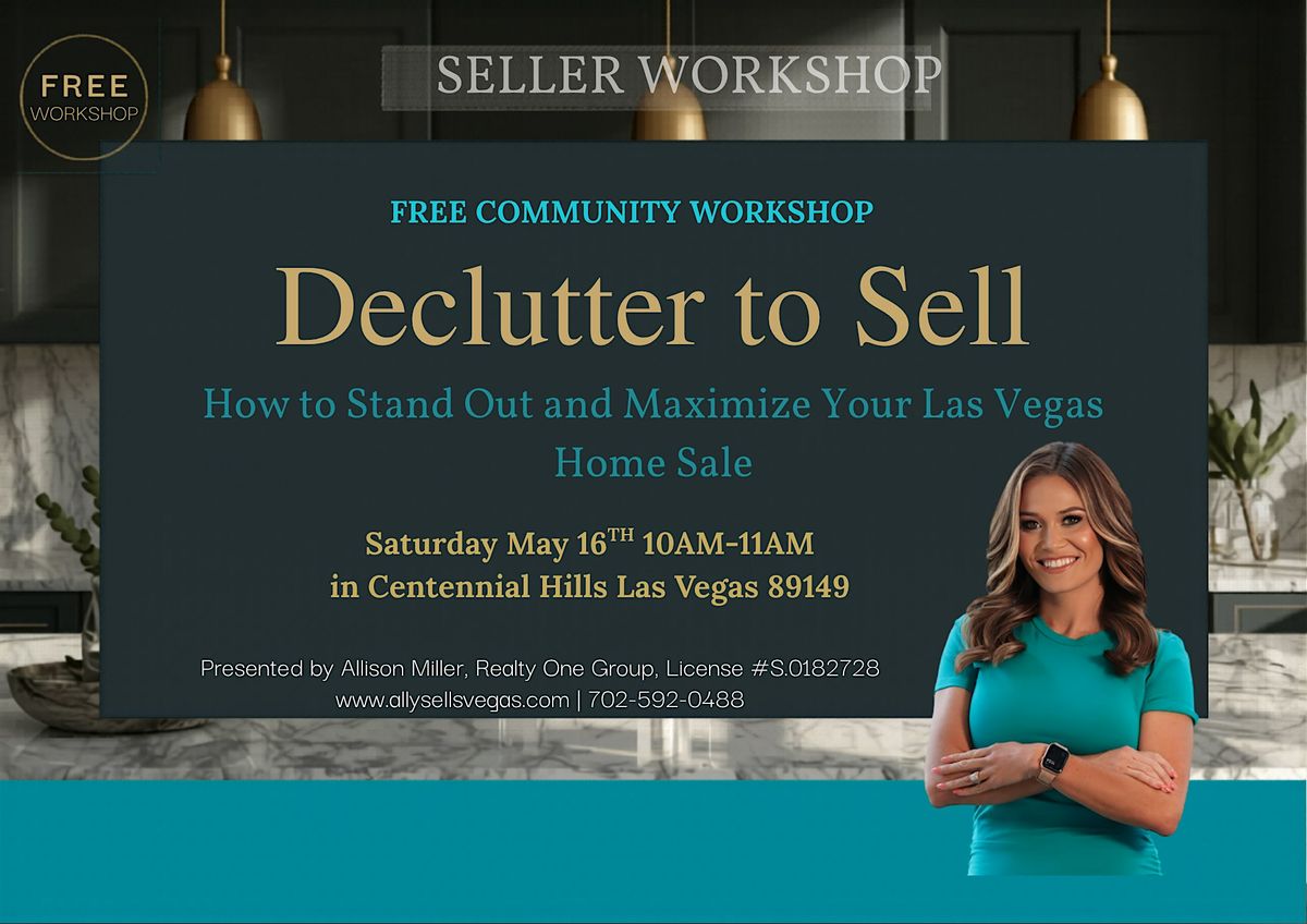 Declutter to Sell: How to Stand Out and Maximize Your Las Vegas Home Sale