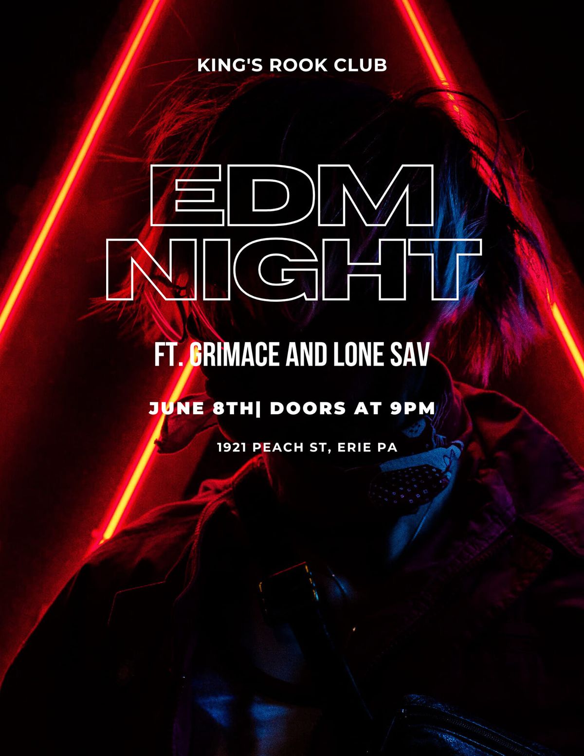 King's Rook Club EDM NIGHT! ft. Grimace and Lone Sav