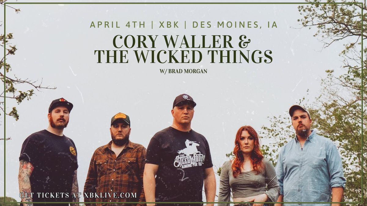 Cory Waller & The Wicked Things w\/ Brad Morgan