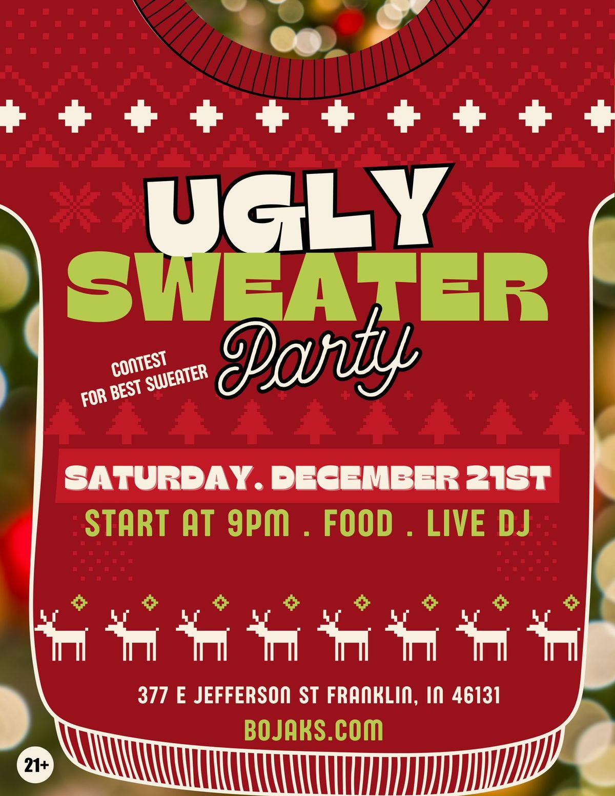 Ugly Sweater Party