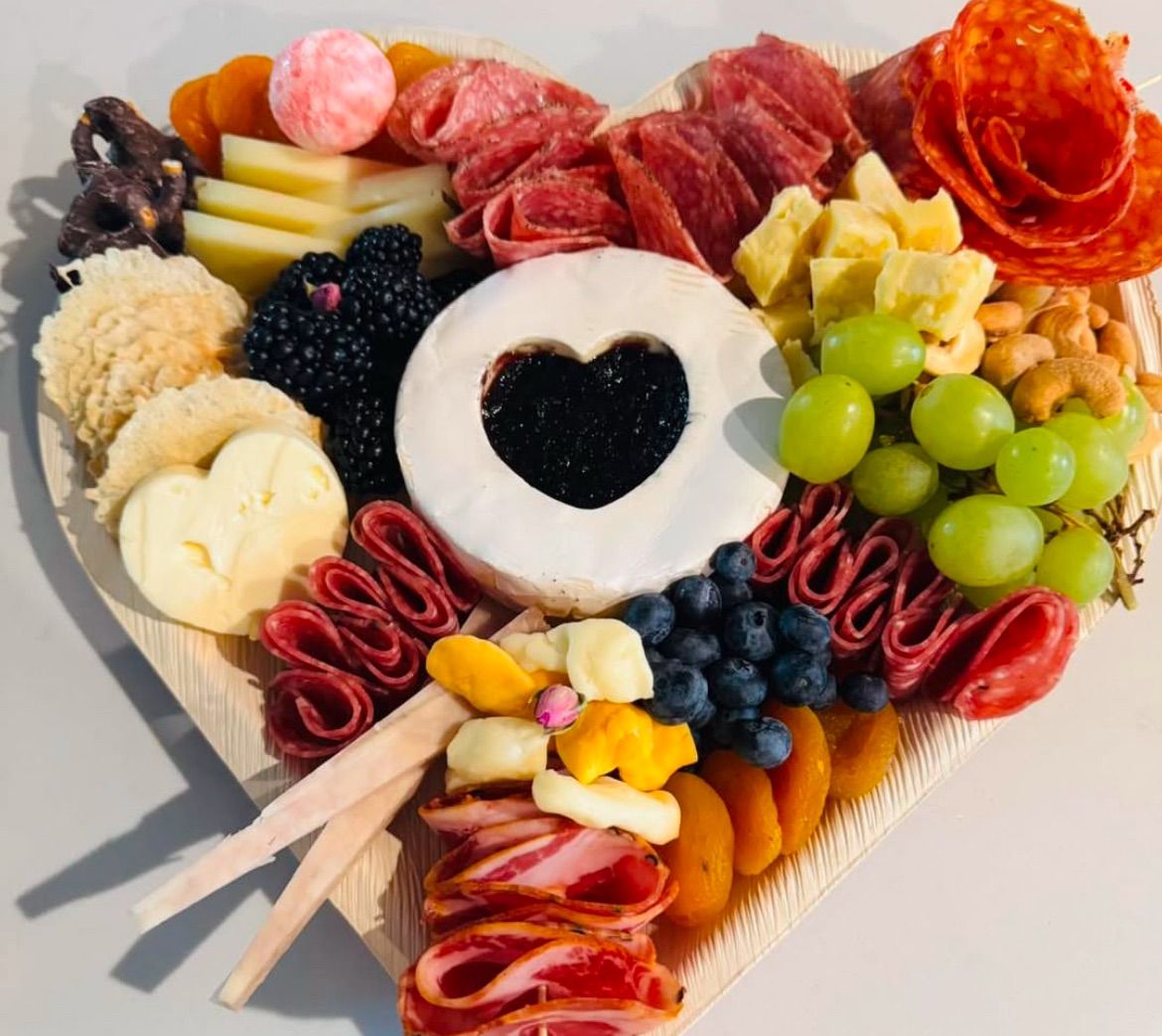 Valentine\u2019s Day Charcuterie