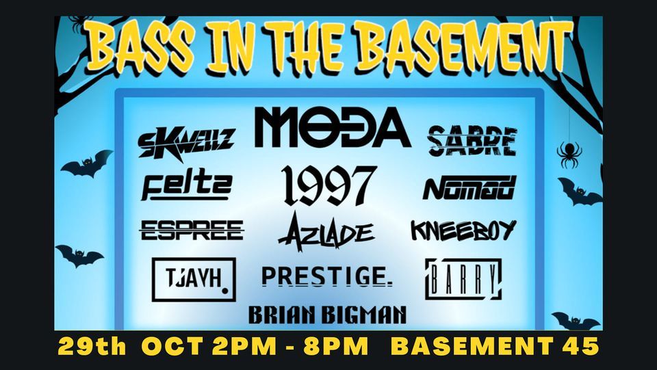 Bass In The Basement: Basement Soundz Halloween Party