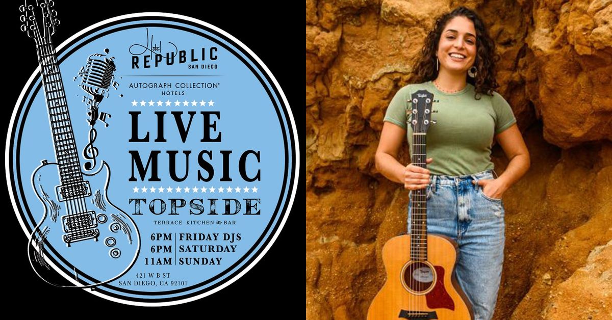 Topside Terrace Presents: Saturday Live Bands with Danielle Angeloni