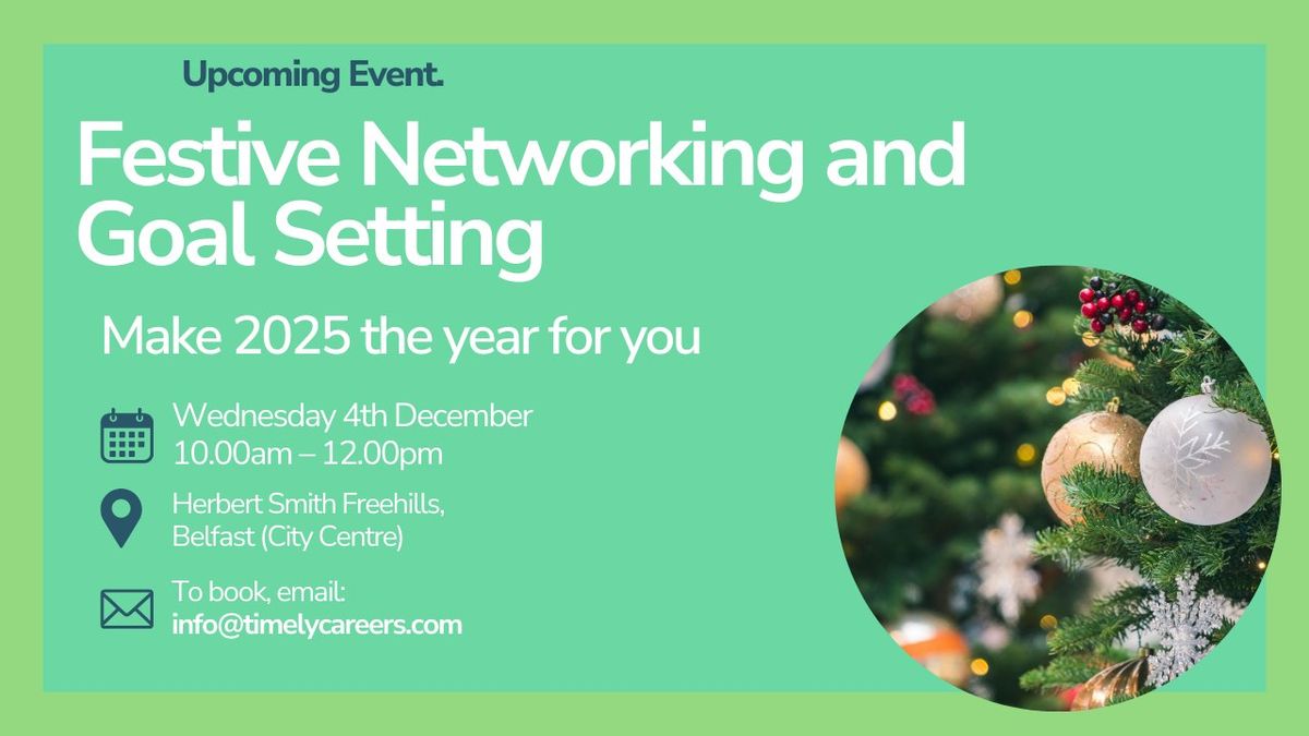 Festive Networking and Goal Setting