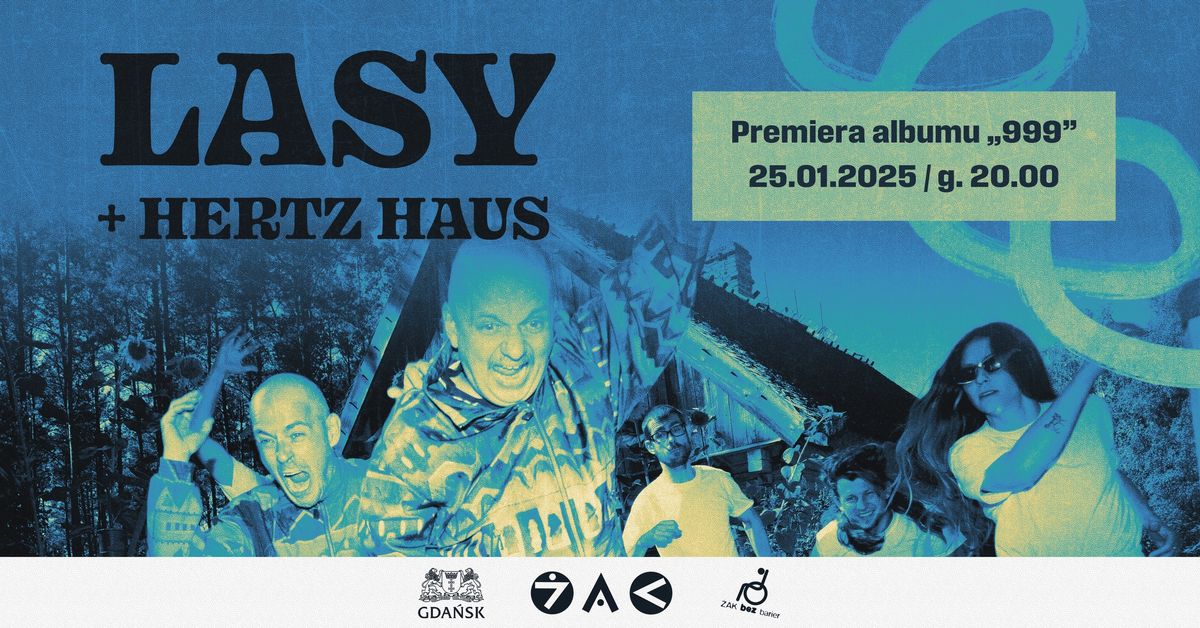 Lasy + Hertz Haus | premiera albumu "999" | Klub \u017bak, Gda\u0144sk