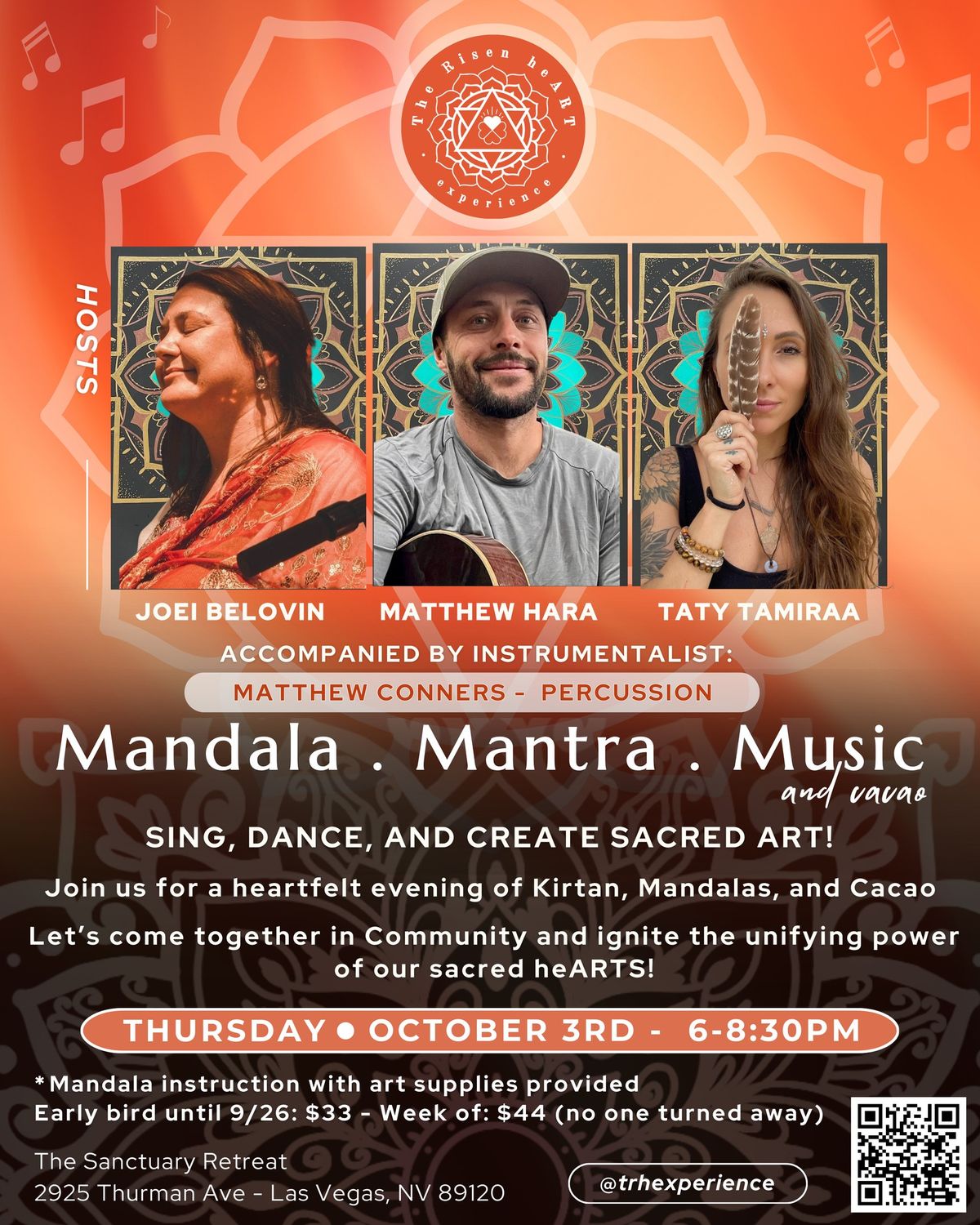 The Risen heART experience - Mandala . Mantra . Music and cacao