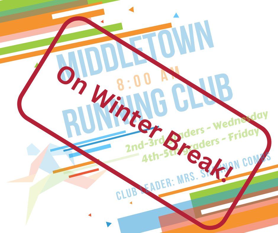 Middletown Running Club Winter Break