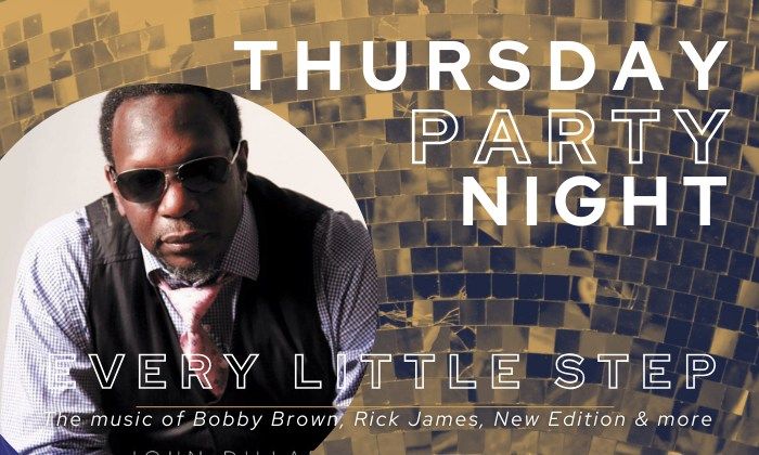 "Every Little Step":  JD presents the music of Bobby Brown, Rick James, New Edition, & more