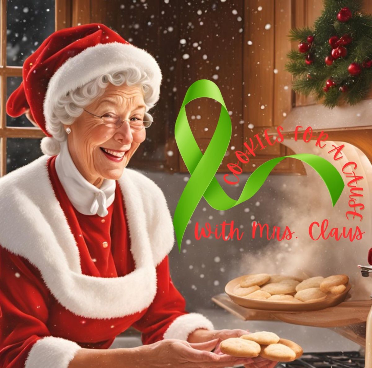 Cookies for a Cause with Mrs Claus