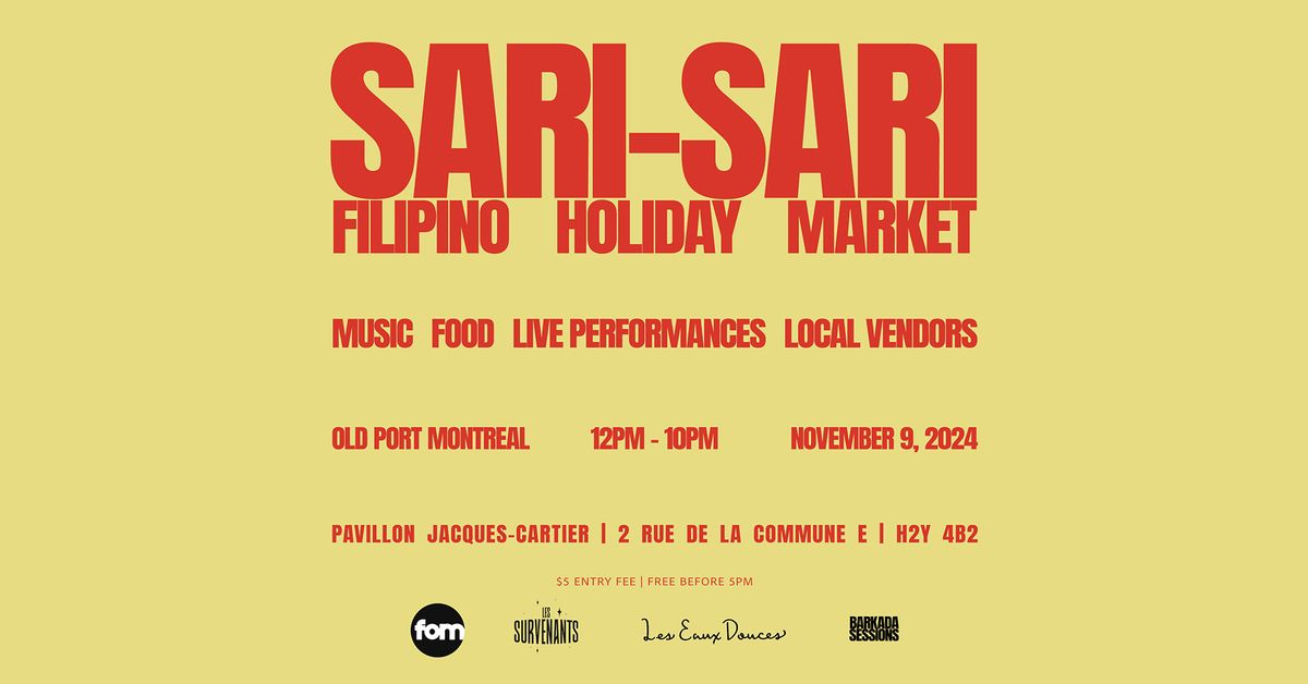 Sari Sari - march\u00e9 des f\u00eates philippin