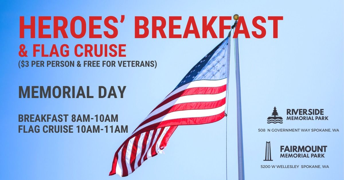 Heroes' Breakfast & Flag Cruise